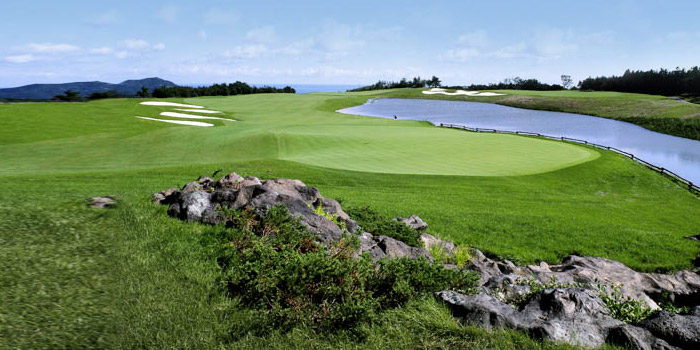 Lotte Skyhill Jeju golf course landscape